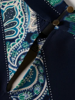 Vestido com estampado cornucópias|LION OF PORCHES Shop
