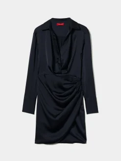 Vestido curto com drapeado|LION OF PORCHES Discount