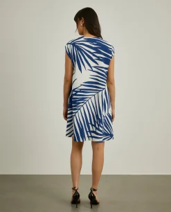 Vestido curto com folhas|LION OF PORCHES Shop