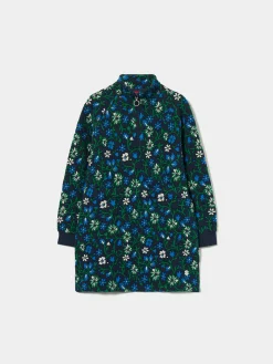 Vestido curto de flores|LION OF PORCHES Online