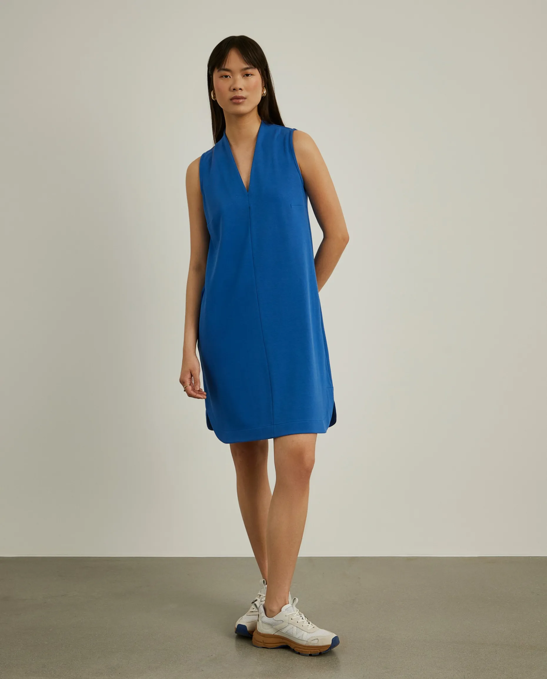 Vestido curto de malha sem mangas|LION OF PORCHES Best
