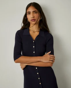 Vestido de malha com molas|LION OF PORCHES Discount