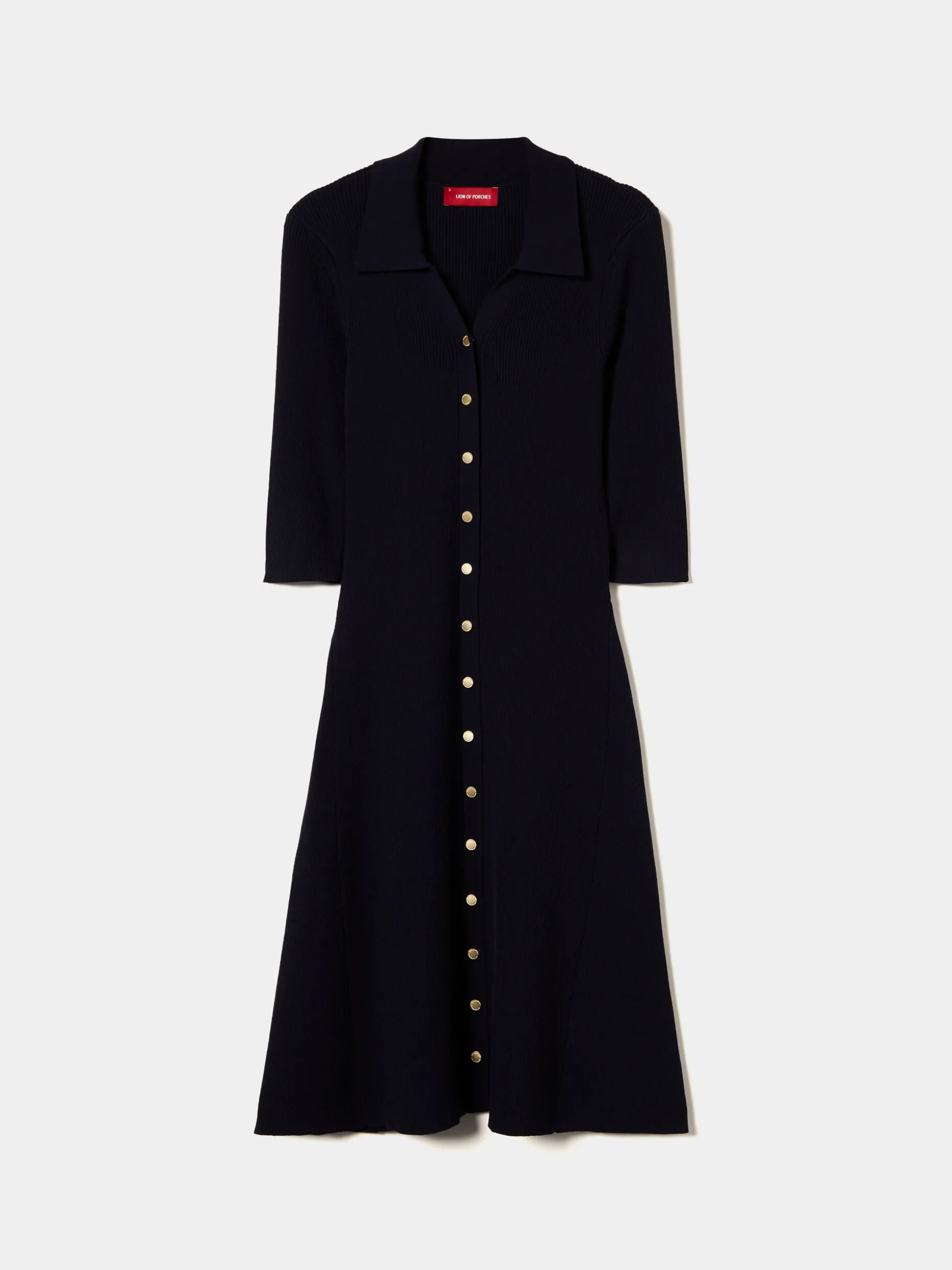 Vestido de malha com molas|LION OF PORCHES Discount