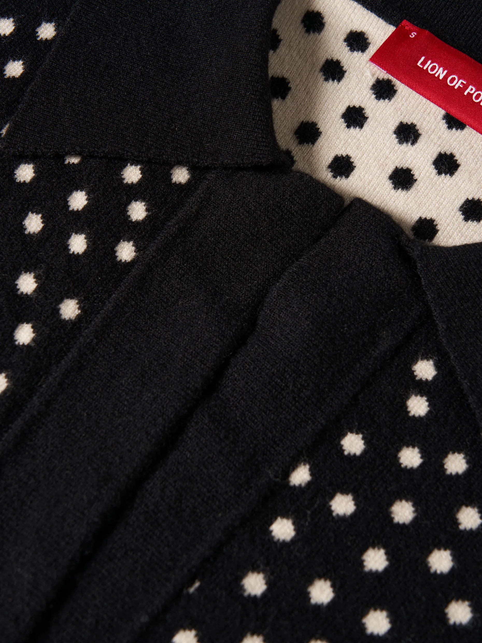 Vestido de malha polka dots|LION OF PORCHES Hot