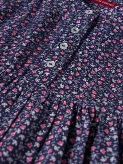 Vestido de manga comprida com padrão floral|LION OF PORCHES Hot