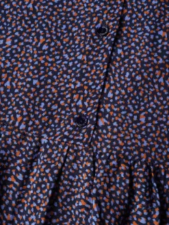 Vestido estampado com folho|LION OF PORCHES Clearance