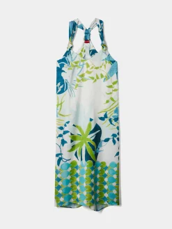 Vestido floral longo|LION OF PORCHES Clearance