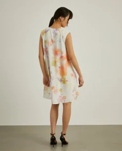 Vestido fluido com padrão tie dye|LION OF PORCHES Discount