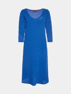Vestido midi em malha aberta|LION OF PORCHES Discount