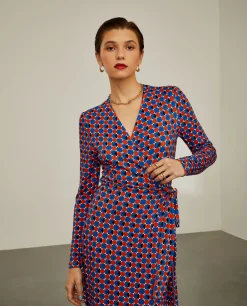 Vestido midi estampado|LION OF PORCHES Hot