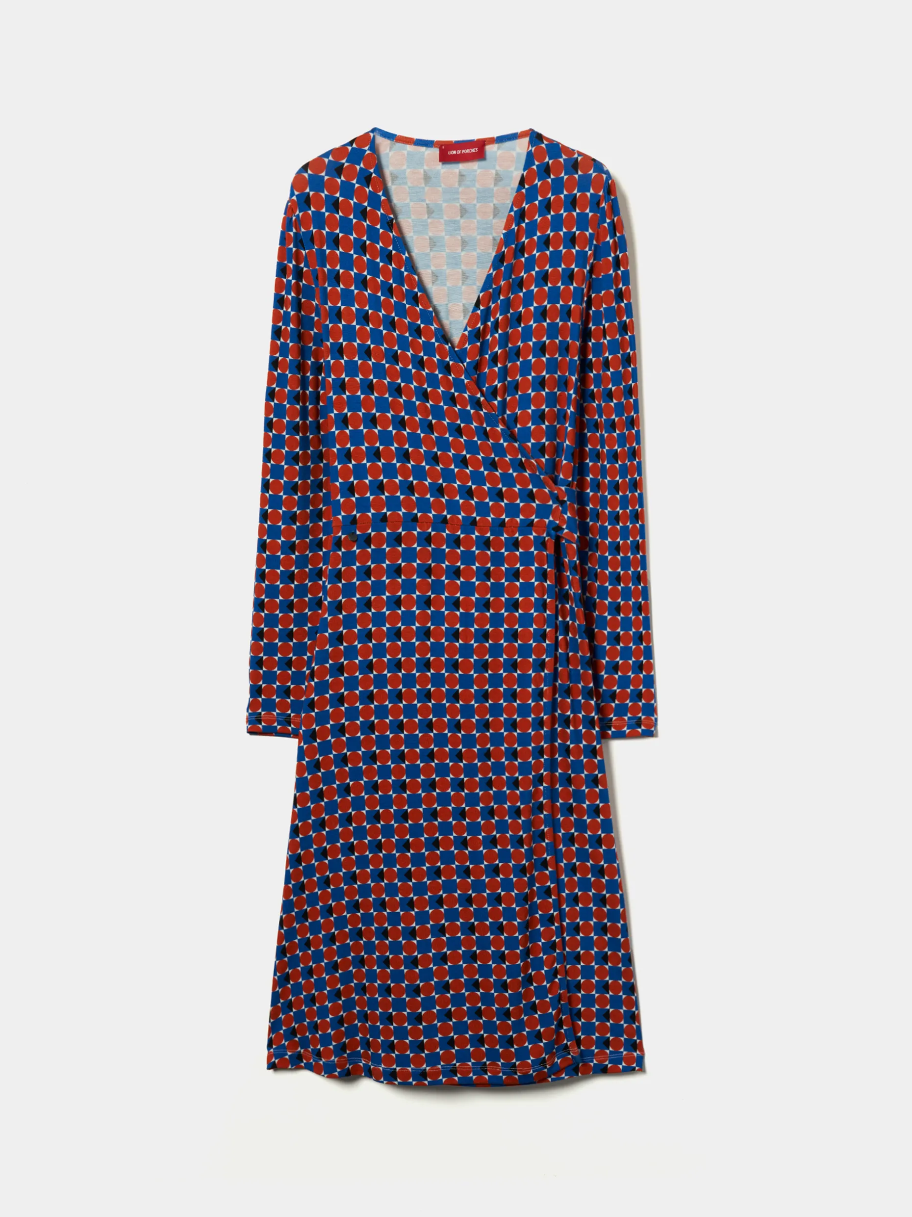 Vestido midi estampado|LION OF PORCHES Hot