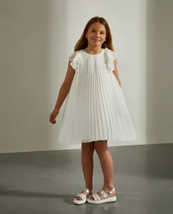Vestido plissado|LION OF PORCHES Flash Sale